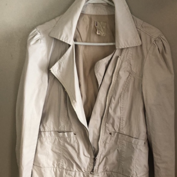 Moto Style Biker Jacket Size Medium - Picture 9 of 12